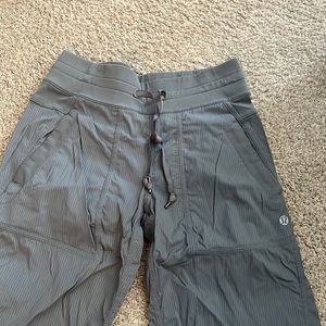 Lululemon gray dance studio jogger